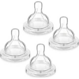 👉 Speen silicoon meisjes baby's Philips Avent Anti-Colic Classic+ voor fles SCF631/27, pasgeborenen vanaf de geboorte, 2 x stuks