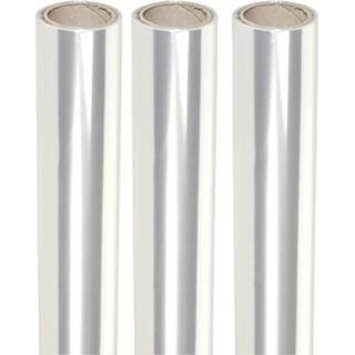 👉 Folie transparante 3 rollen van 70 x 500 cm per rol