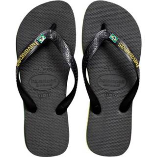 👉 Slippers male zwart Flip flops