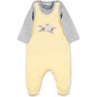 👉 Rompertje geel katoen mix pasgeborene meisjes Sterntaler romper set Jersey Edda 4055579922464