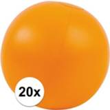 👉 Strandbal oranje PVC kinderen 3x