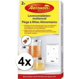 👉 4x Aeroxon levensmiddelenmottenvallen