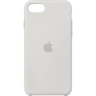 👉 Apple iPhone SE Silicone Case Case Apple iPhone 8, iPhone 7, iPhone SE (2e generatie) Wit