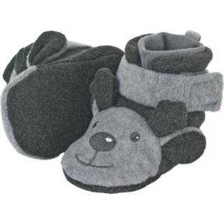 👉 Babyschoenen zilver polyester pasgeborene jongens grijs baby's Sterntaler Babyschoen gemêleerd 4055579986510