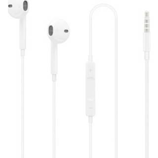 👉 Headset wit Apple EarPods In Ear oordopjes 4016138886634