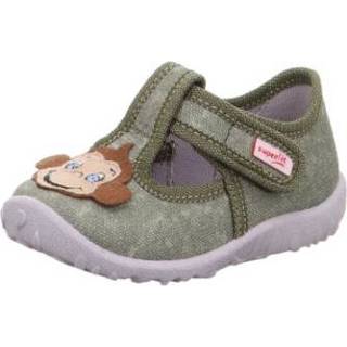 👉 Pantoffels groen textiel babymode jongens Superfit pantoffel Spotty 9010159749263