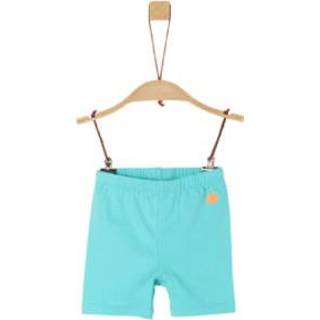 Fietsbroek turkoois blauw katoen mix babymode jongens S. Olive r turquoise 4063613149548