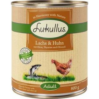👉 Voordeelpakket Lukullus 24 x 800 g - Variant V: Gevogelte & Lam 4260077048121