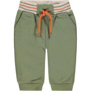 👉 Sweatpant katoen mix babymode jongens groen KANZ Sweatpants, oilolive 4062108157501