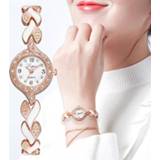 👉 Armband vrouwen Lvpai Brand New Bracelet Watches Women Luxury Crystal Dress Wristwatches Clock Women's Fashion Casual Quartz Watch Reloj Mujer