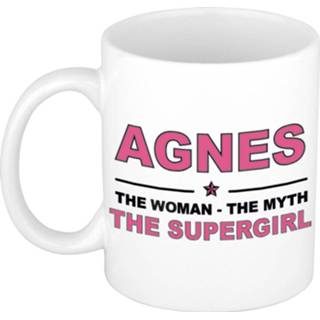 👉 Beker vrouwen Adrie The woman, myth supergirl cadeau koffie mok / thee 300 ml