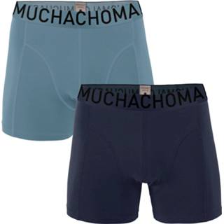 👉 Boxershort katoen s mannen multicoloured Heren 2-Pack Boxershorts Solid 8718168907728