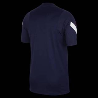 👉 Blauw m l XL s XS male mannen FFF Strike Voetbaltop met korte mouwen voor heren -