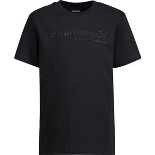 👉 Shirt zwart jongens Diesel t-shirt voor 8053284136332