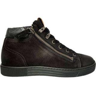 👉 Veterboots leer vrouwen zwart Aqa