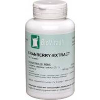 👉 Extract tablet Biovitaal Cranberry Tabletten | 100TB 8718347350345