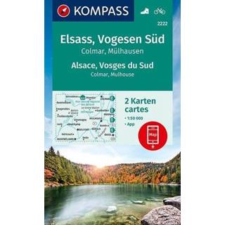 👉 Wandel kaart Wandelkaart - Fietskaart 2222 Elsass Vogesen Sd, Alsace Vosges du Sud | Kompass 9782067240278 9782758522331 9783829727488 9783869030678