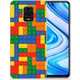 👉 Houten blok Xiaomi Redmi Note 9S | 9 Pro TPU bumper Blokken 8720215126808