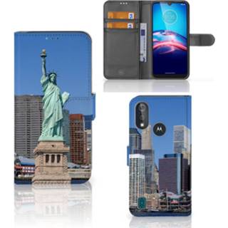 👉 Flipcover Bookcase Moto E6s Flip Cover Vrijheidsbeeld 8720215588248