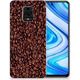 👉 Koffieboon siliconen Xiaomi Redmi Note 9S | 9 Pro Case Koffiebonen 8720215673876