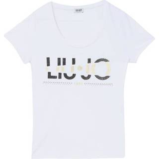 👉 Shirt l vrouwen wit Liu Jo T-shirt