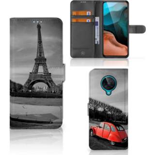 👉 Flipcover Xiaomi Poco F2 Pro Flip Cover Eiffeltoren 8720215874280