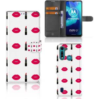 Lippenstift Motorola G8 Power Lite Telefoon Hoesje Lipstick Kiss 8720215943962