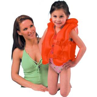 Zwemvest oranje kinderen voor
