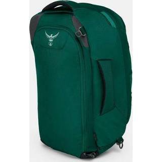👉 Osprey Fairview 55 Travelpack Dames Donkergroen/Lichtgroen
