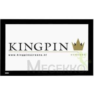 👉 Projectiescherm Kingpin Screens Velvet Framed Screen 195,6 cm (77 ) 16:9 7350020020452