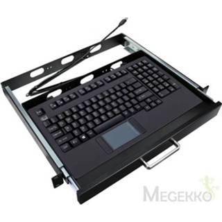 👉 Toetsenbord zwart Adesso AKB-425UB-MRP USB QWERTY Amerikaans Engels 783750009461