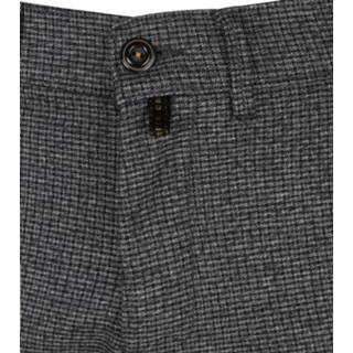 👉 Broek antraciet katoen male Pierre Cardin Voyage Ruit 4063314182851 2900032675109