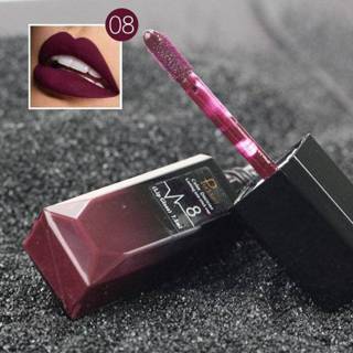 👉 Lippenstift purper netherlands Matte Liquid Purple Lipstick Makeup Waterproof Dark Lip Gloss Tint Cosmetics Nude 6 Colors - 08