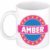 👉 Beker Amber naam koffie mok / 300 ml