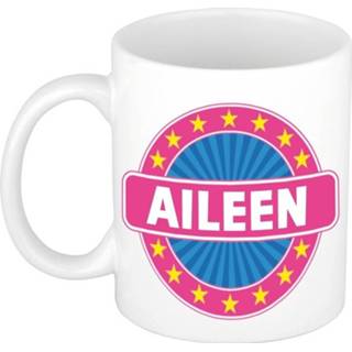 👉 Beker vrouwen Aileen naam koffie mok / 300 ml