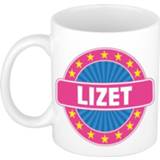 👉 Beker Lizet naam koffie mok / 300 ml