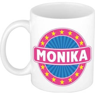 👉 Beker Monika naam koffie mok / 300 ml