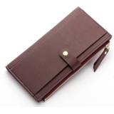 👉 Portemonnee rood netherlands vrouwen Baellerry Women Multi Slot Elegant Long Wallet Card Holder Purse Phone Bag Fits 5.5 inch Cellphone - Wine Red