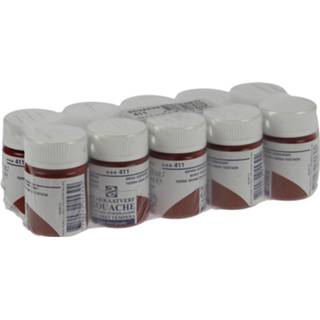 Sienna Talens plakkaatvef Extra Fijn flacon van 16 ml, gebrand 8712079055394