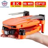 👉 SHAREFUNBAY ICAT7 Drone 4k 8k GPS 5G WiFi two axis gimbal camera brushless motor supports TF card flight for 25 min VS sg906 pro