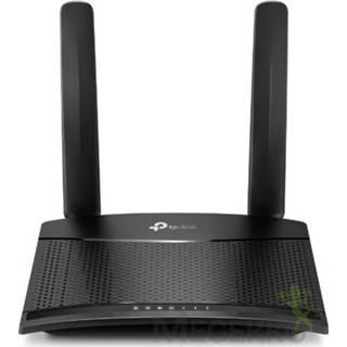 👉 Draadloze router zwart TP-LINK TL-MR100 Single-band (2.4 GHz) Fast Ethernet 3G 4G 6935364088804