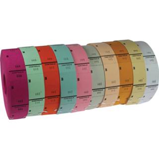 👉 Ticketrollen geassorteerde kleuren