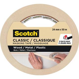 Scotch classic afplaktape, ft 24 mm x 50 m 4054596734876