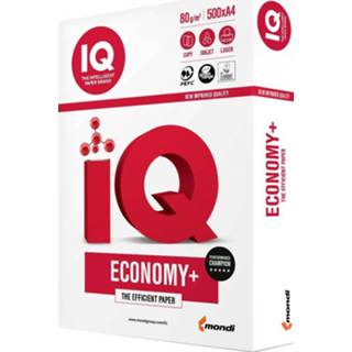 👉 Printerpapier IQ Economy+ printpapier ft A4, 80 g, pak van 500 vel 9003974458953