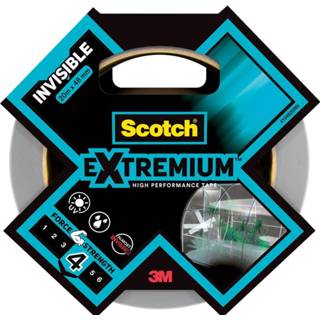 👉 Transparant Scotch krachtige tape Extremium Invisible, ft 48 mm x 20 m, 4054596711167