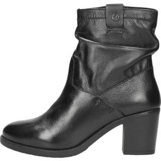 Enkellaarzen vrouwen zwart S.oliver - Enkellaarsjes Hak 2600034324318