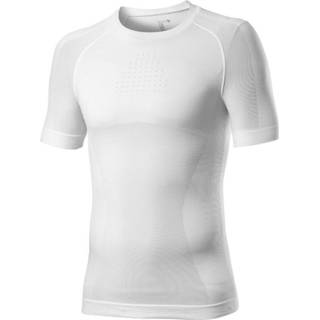 👉 Short sleeve XXL vrouwen wit Castelli Core Seamless Base Layer - Onderkleding 8050949228890