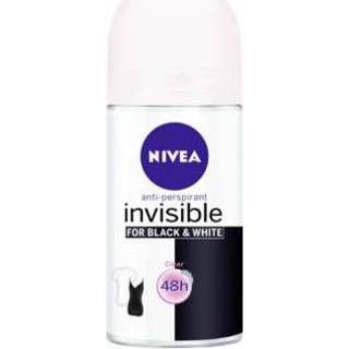 Roll-on deo zwart wit Nivea Invisible Black & White Roll On 50 ml 4005900088246