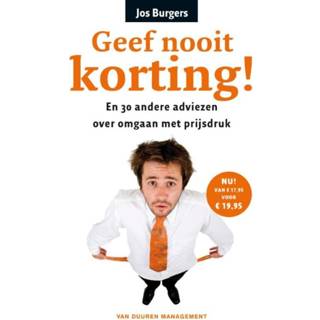 👉 Geef nooit korting 9789089650719 9789089651303