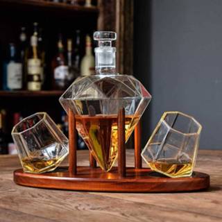 👉 Karaf diamant Whiskey Set Deluxe - 8719481357788